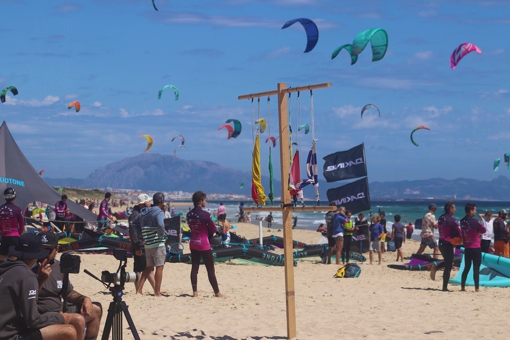 wing foil league spain in tarifa