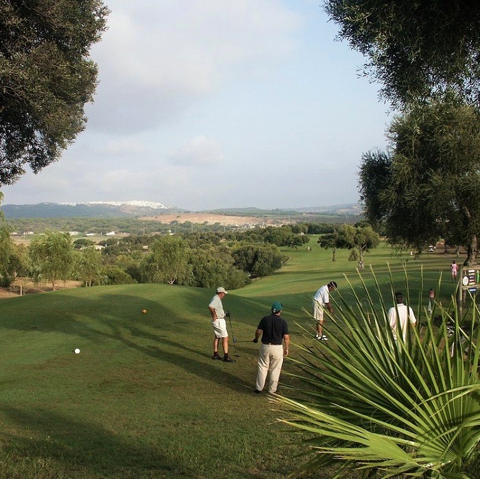 Golf course Dehesa Montenmedio near Tarifa
